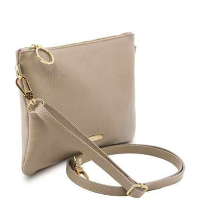 TL Bag - torebka-kopertówka z miękkiej skóry