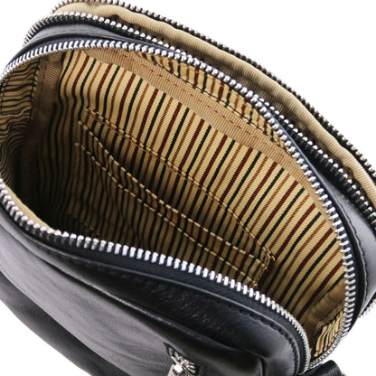 Larry - leather messenger bag