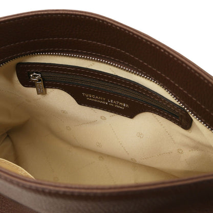 TL Bag - torebka na ramię z miękkiej skóry