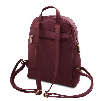 TL Bag - plecak z miękkiej skóry