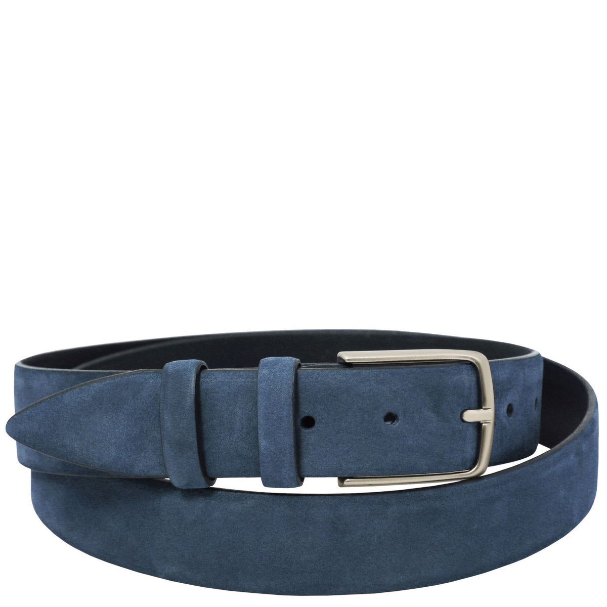 Elegancki 35mm pasek ze skóry nubukowej