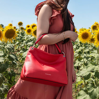 TL Bag - torebka na ramię z miękkiej skóry