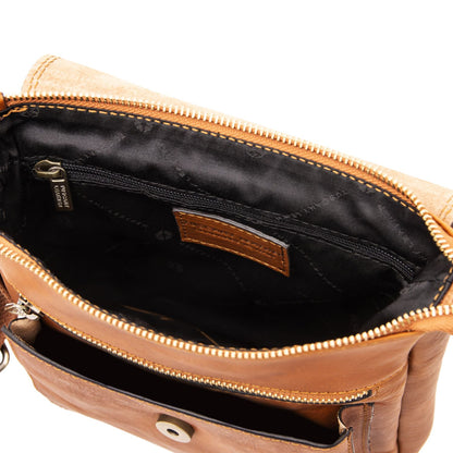Jimmy - leather messenger bag