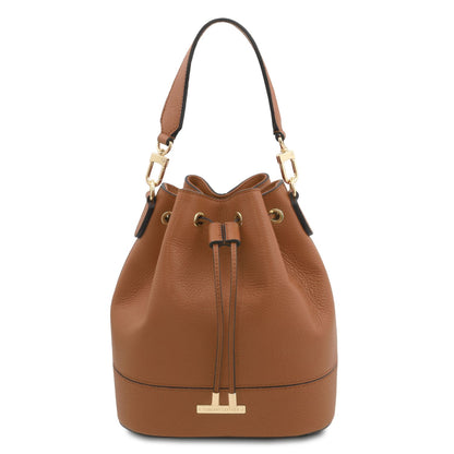 TL Bag - skórzana torebka typu worek