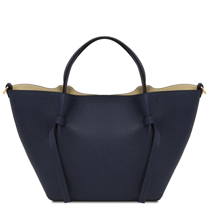 Legame - skórzana torebka typu shopper - duża
