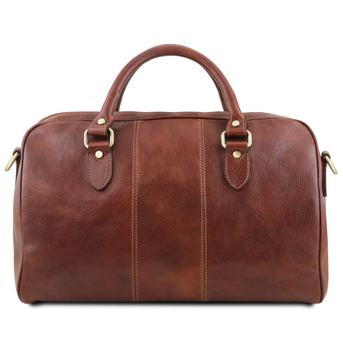 Lisbona - leather travel bag - small