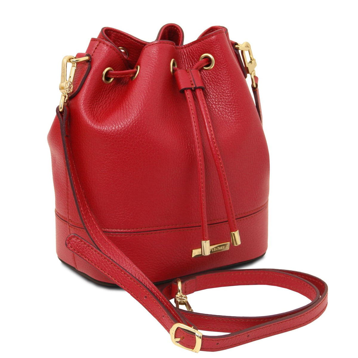 TL Bag - leather bucket bag