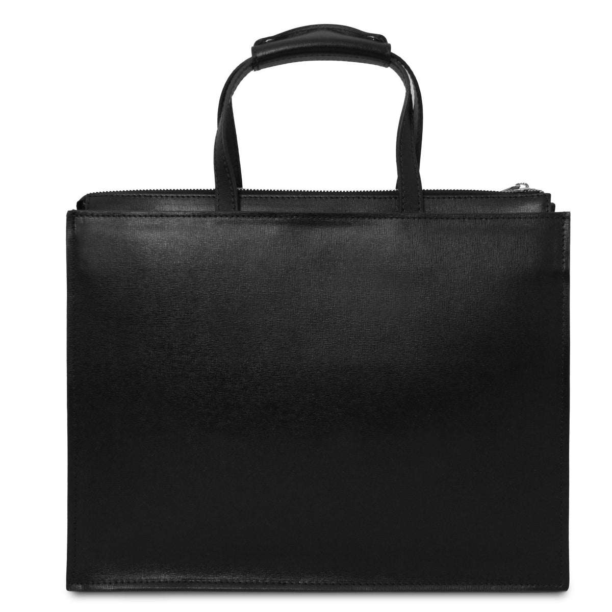 Palermo - women's 3-compartment leather briefbag