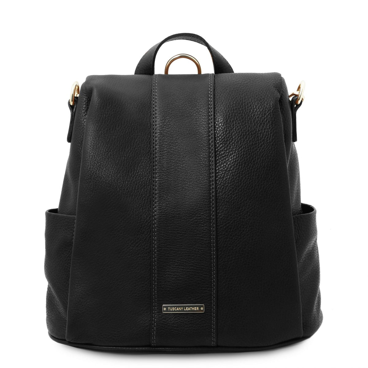 TL Bag - Women's soft leather backpack-handbag