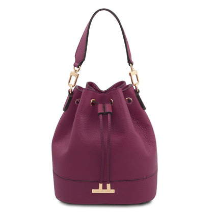 TL Bag - skórzana torebka typu worek