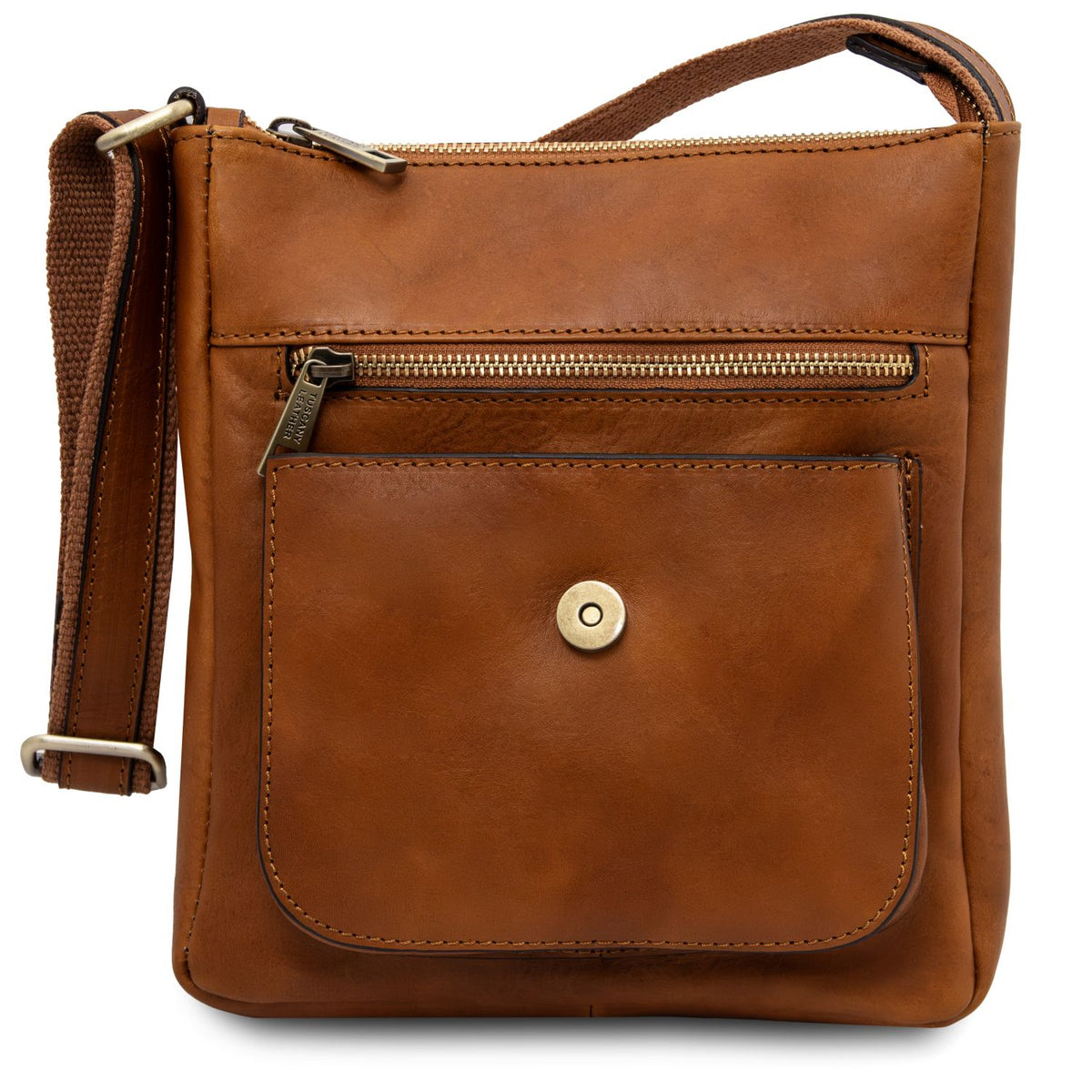 Jimmy - leather messenger bag