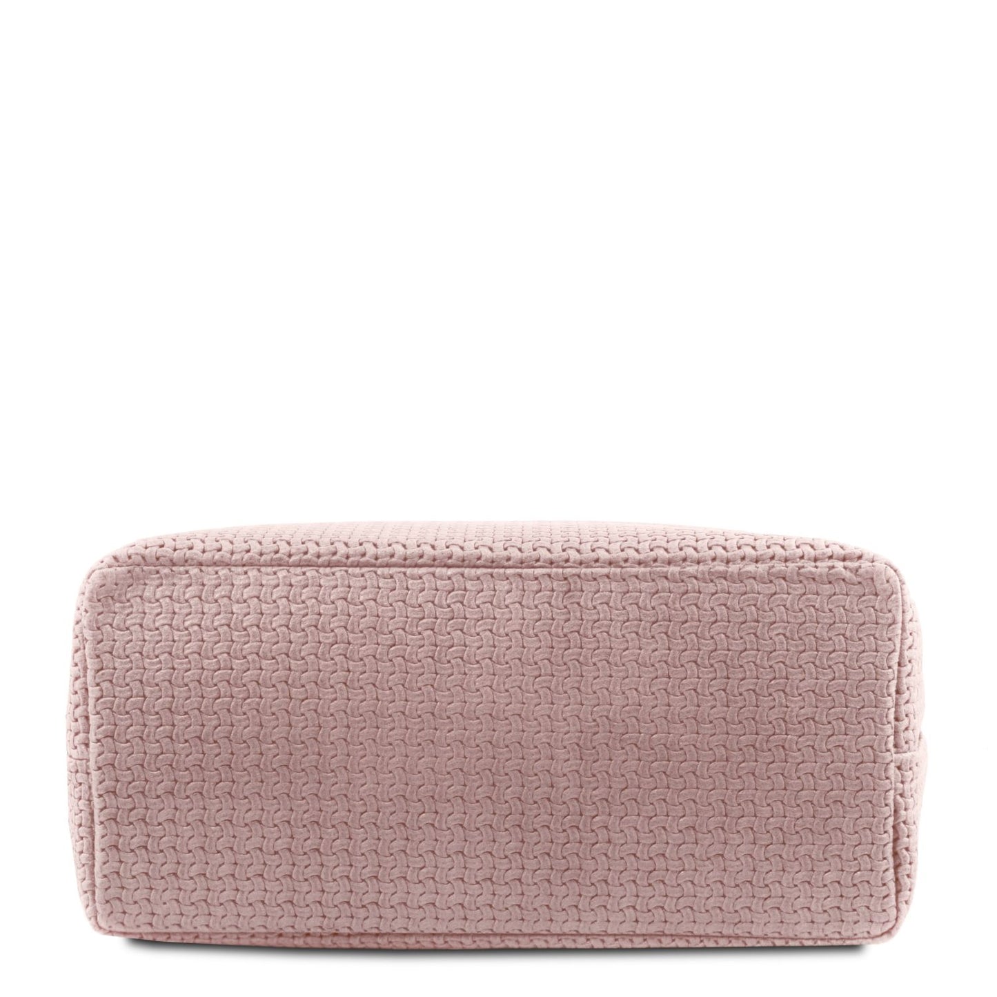 TL KeyLuck - skórzana torebka z plecionym wzorem typu shopper