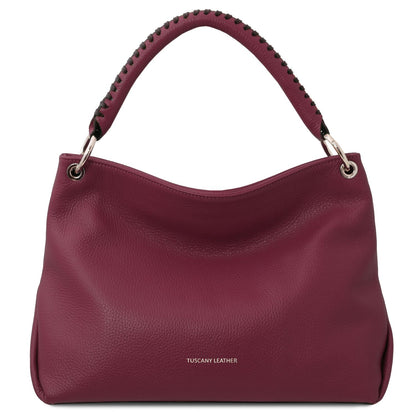 TL Bag - torebka na ramię z miękkiej skóry