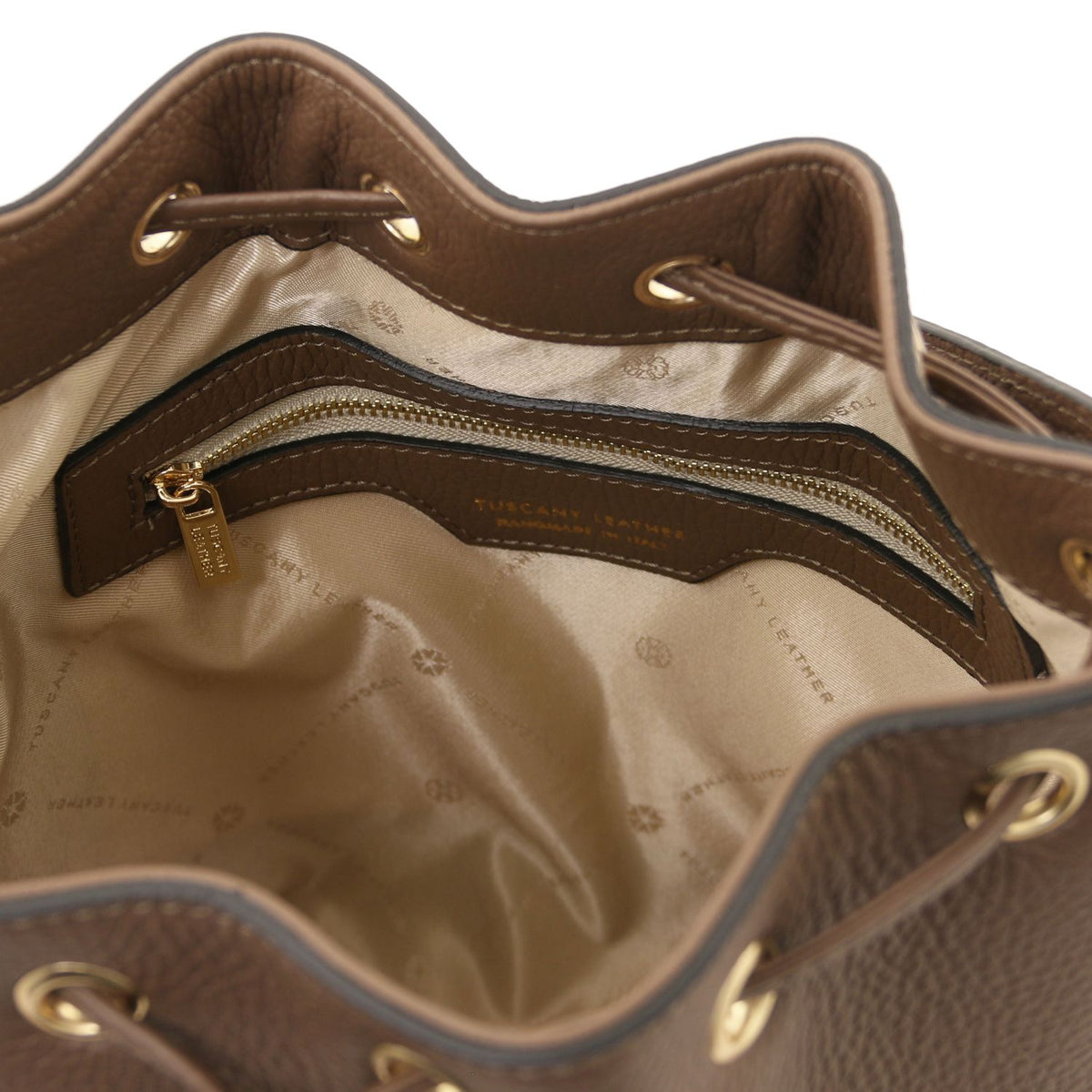 TL Bag - leather bucket bag