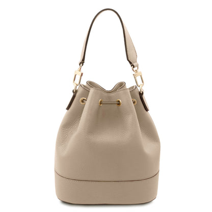 TL Bag - skórzana torebka typu worek