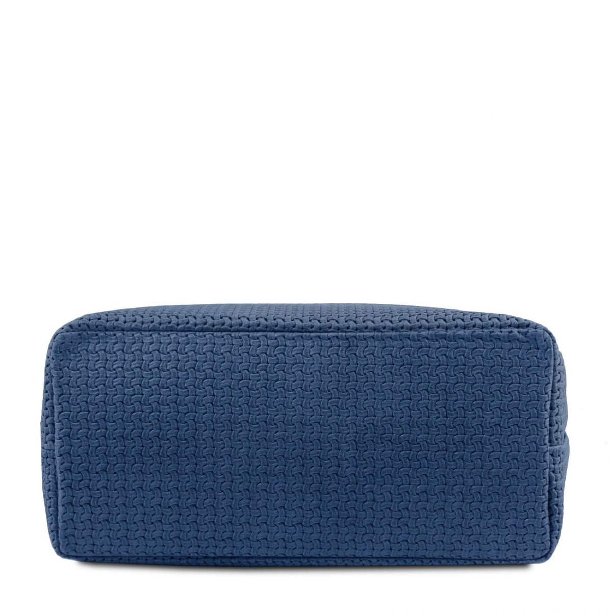 TL KeyLuck - leather shopper bag with braided pattern