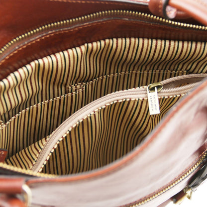 Patty - leather shoulder bag / backpack