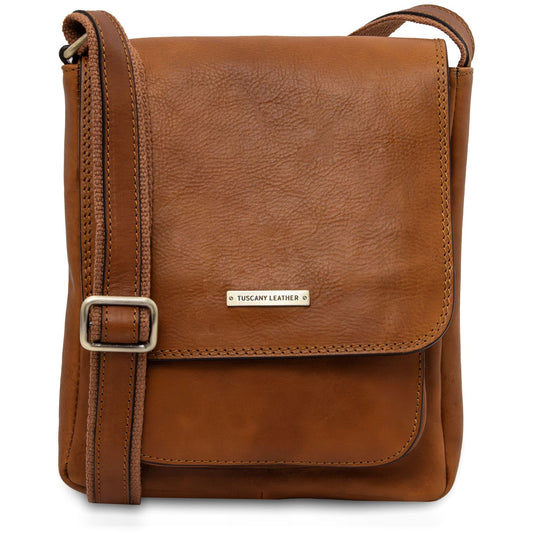 Jimmy - leather messenger bag