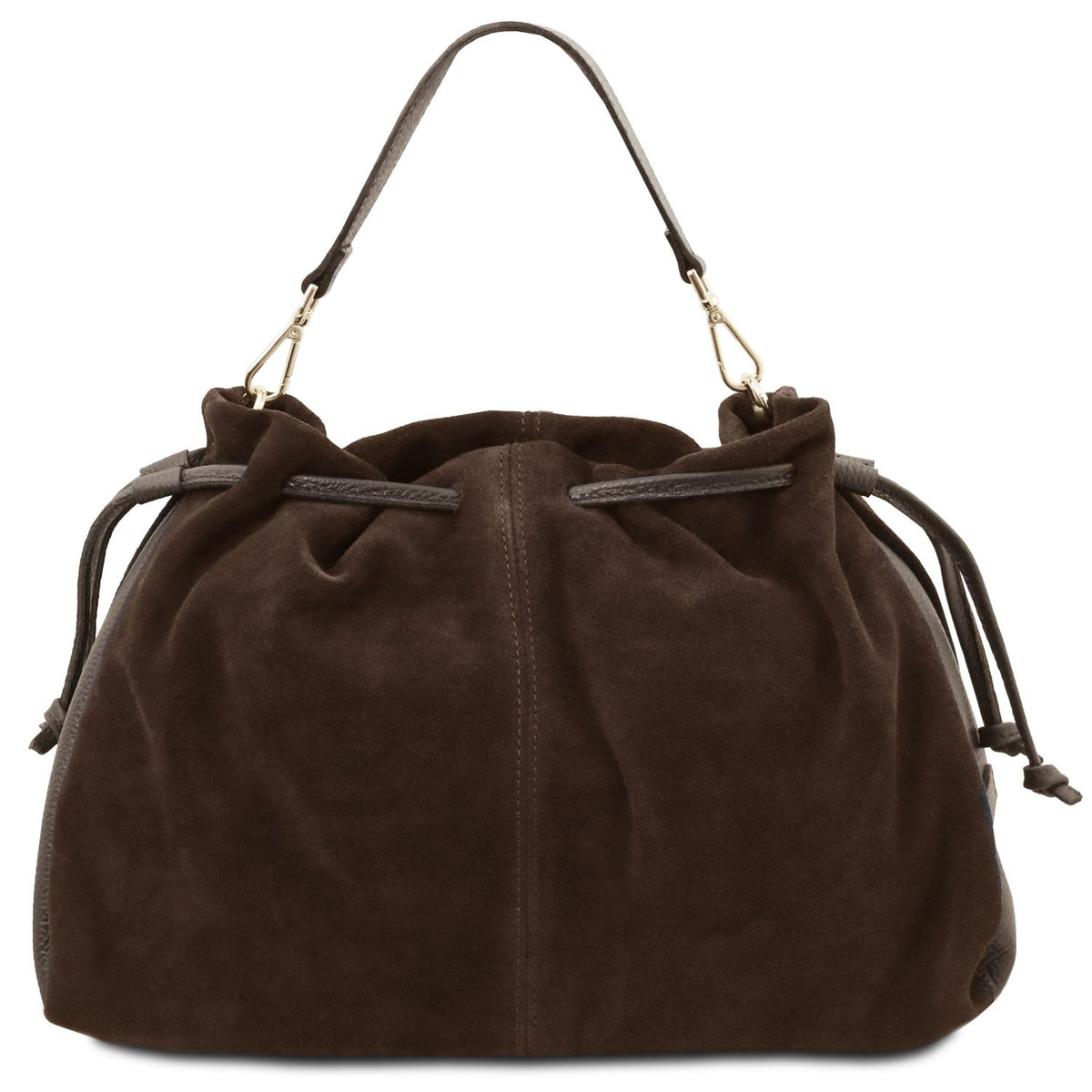 Allure - torebka typu shopper z miękkiego zamszu