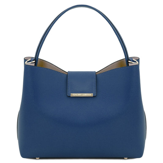Clio - leather bucket bag