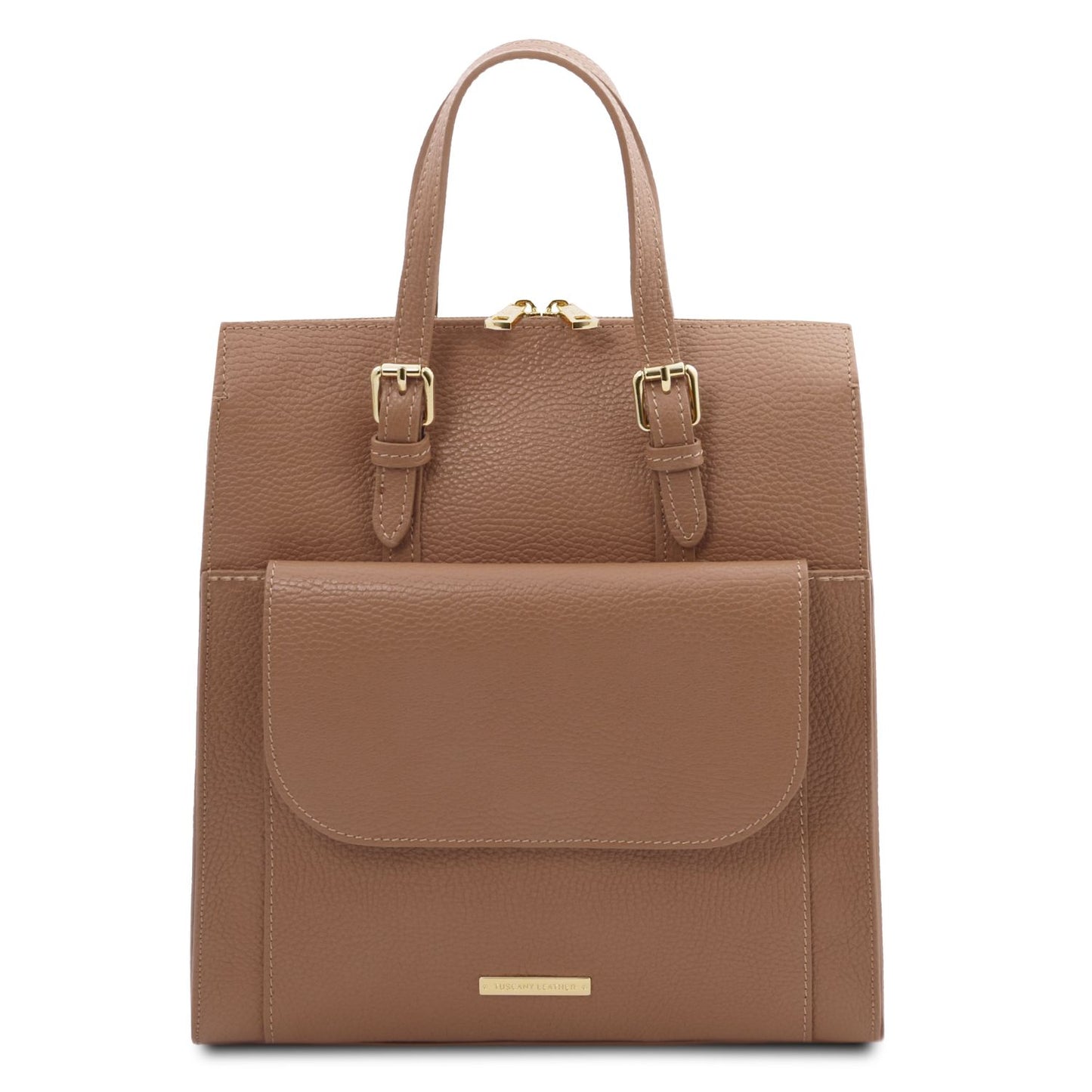 TL Bag - damska skórzana plecakotorebka