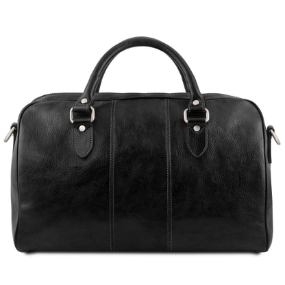 Lisbona - leather travel bag - small