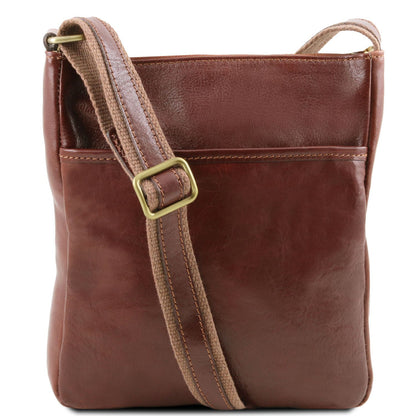 Jason - leather messenger bag