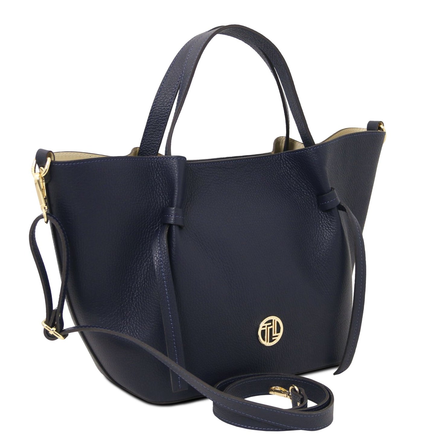 Legame - skórzana torebka typu shopper - duża