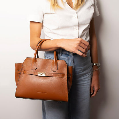 Origami - leather handbag