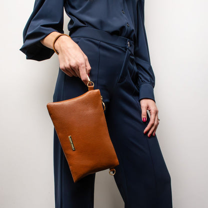TL Bag - torebka-kopertówka z miękkiej skóry