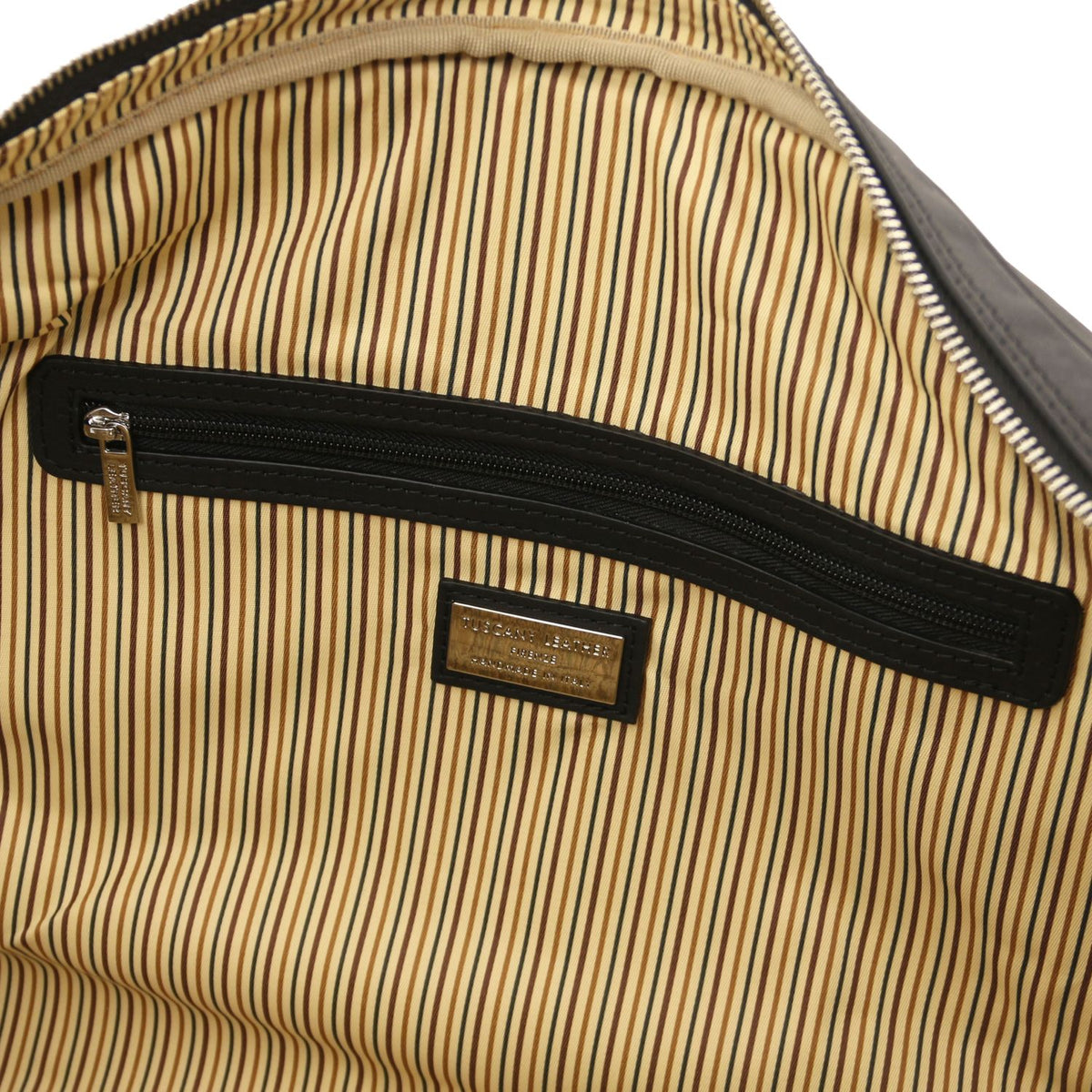 Lisbona - leather travel bag - small