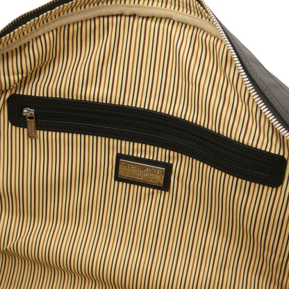 Lisbona - leather travel bag - small