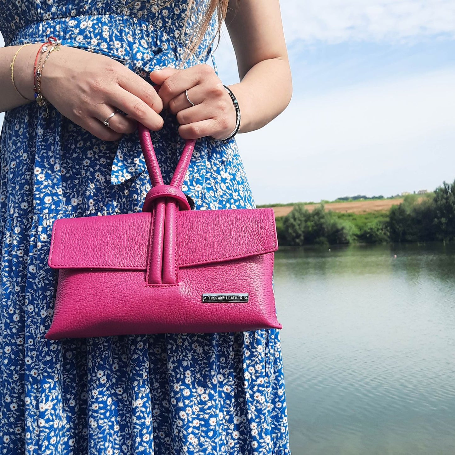 TL Bag - skórzana torebka-kopertówka