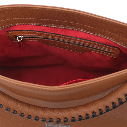 TL Bag - torebka na ramię z miękkiej skóry