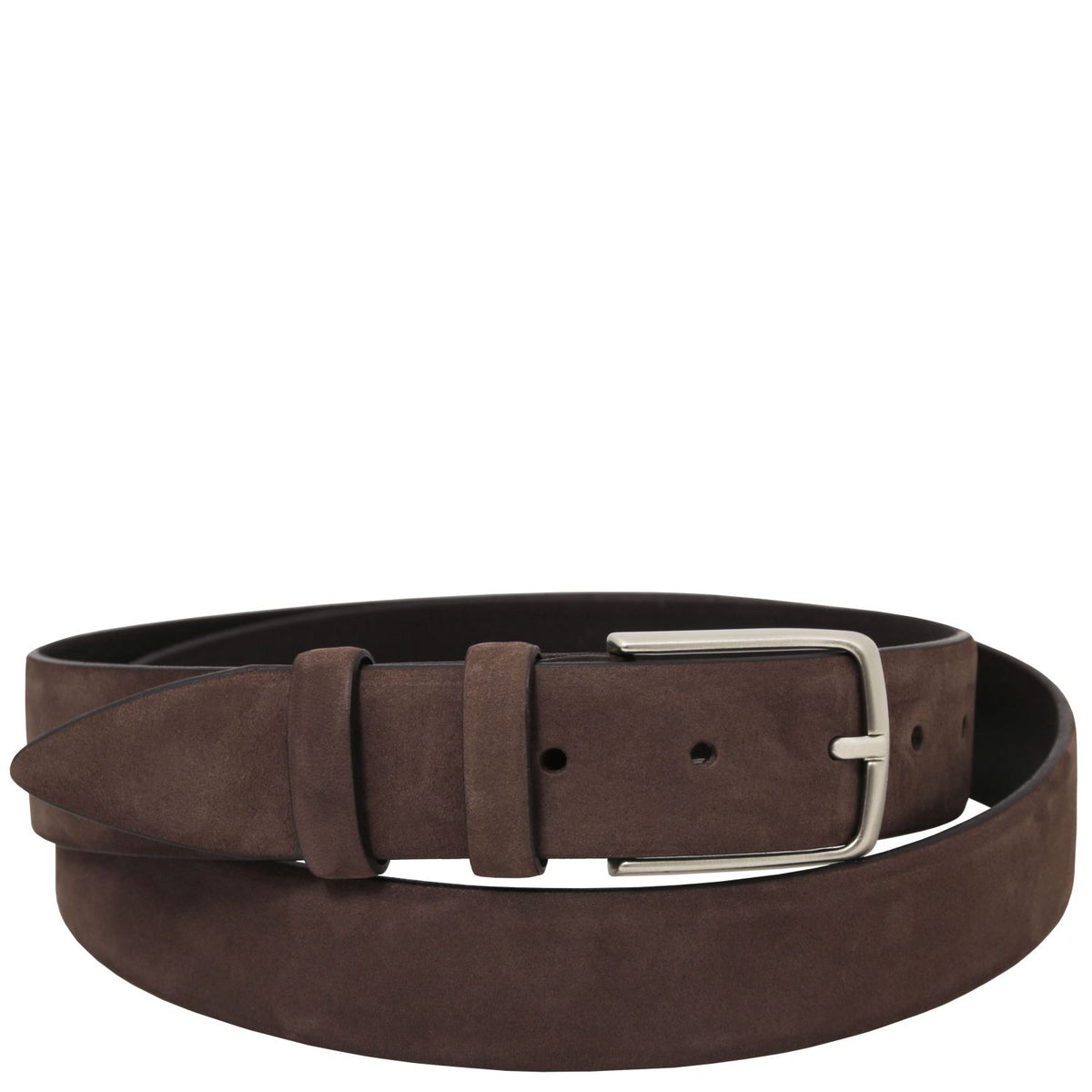 Elegancki 35mm pasek ze skóry nubukowej