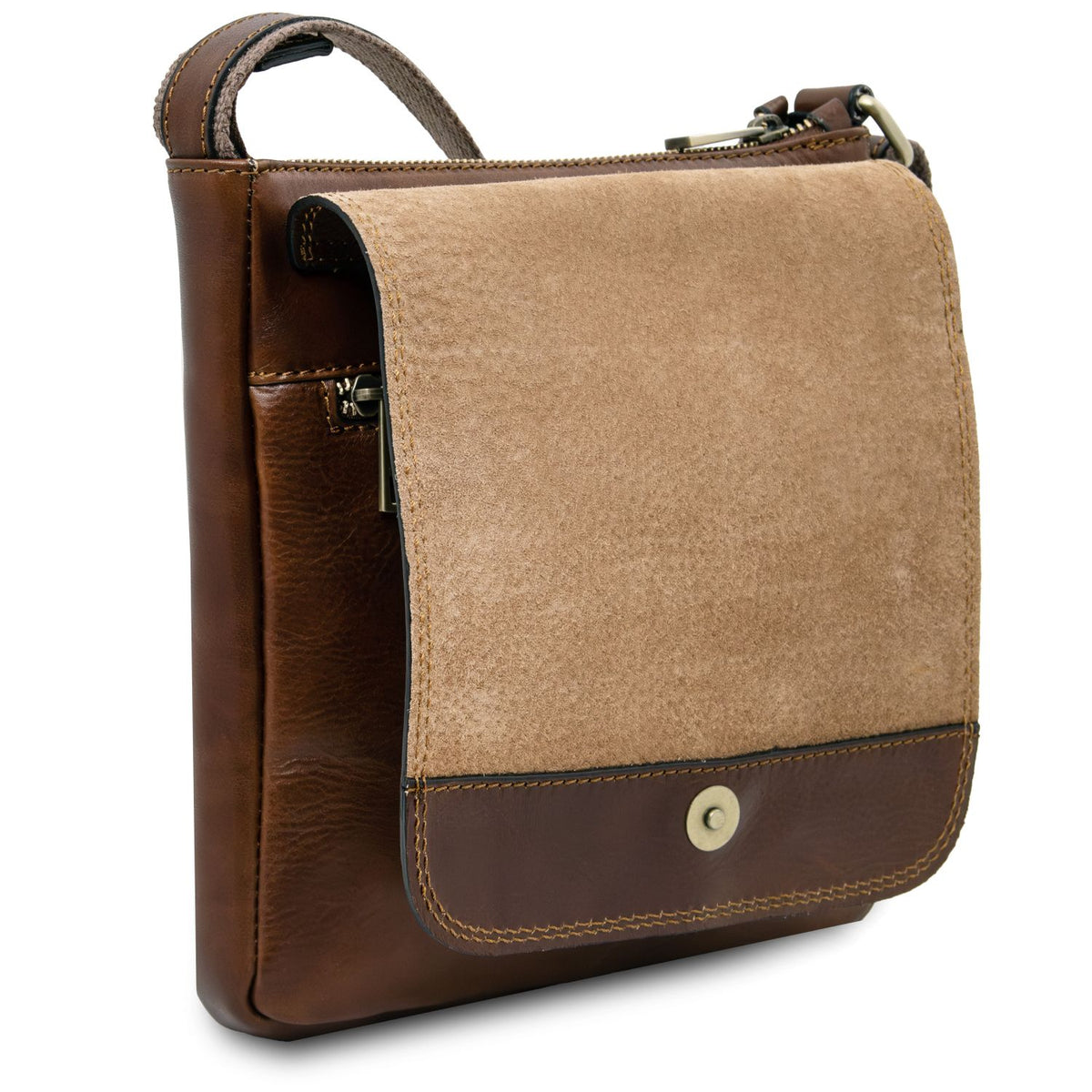 Jimmy - leather messenger bag