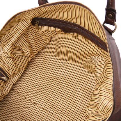 Oslo - leather travel bag