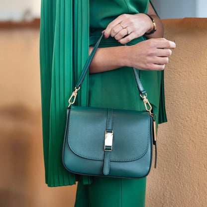 Nausica - leather shoulder bag