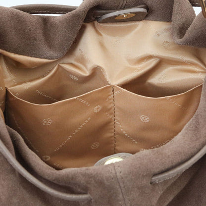Allure - torebka typu shopper z miękkiego zamszu