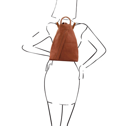 Shanghai - soft leather backpack