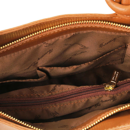 Patty - leather shoulder bag / backpack