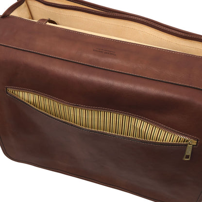 Ancona - leather briefcase
