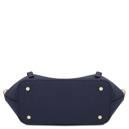 Legame - skórzana torebka typu shopper - duża
