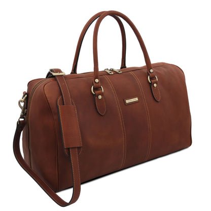 Lisbona - large leather travel bag