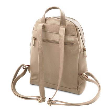 TL Bag - plecak z miękkiej skóry