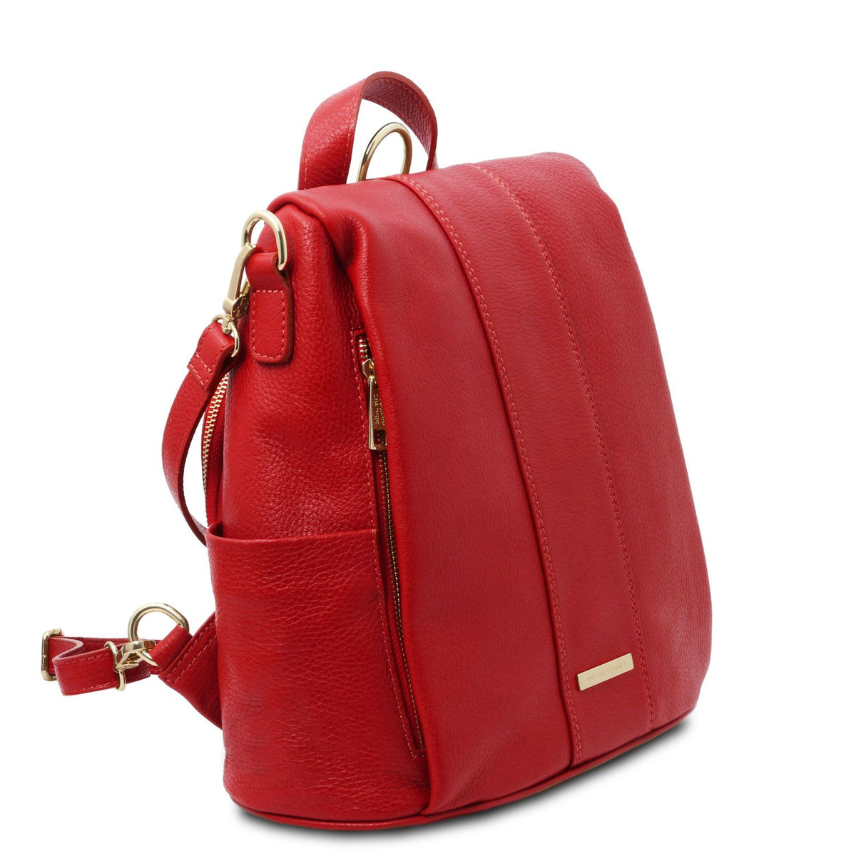 TL Bag - Women's soft leather backpack-handbag