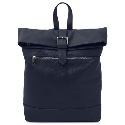 London - women's soft leather backpack