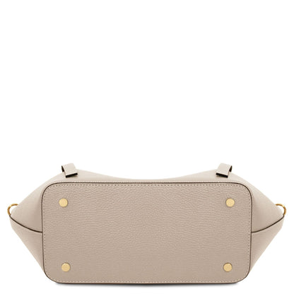 Legame - skórzana torebka typu shopper - duża
