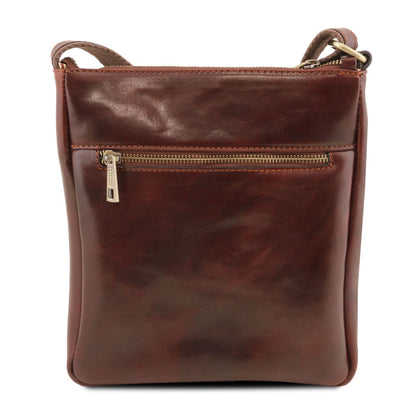 Jason - leather messenger bag