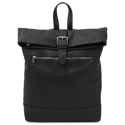 London - women's soft leather backpack